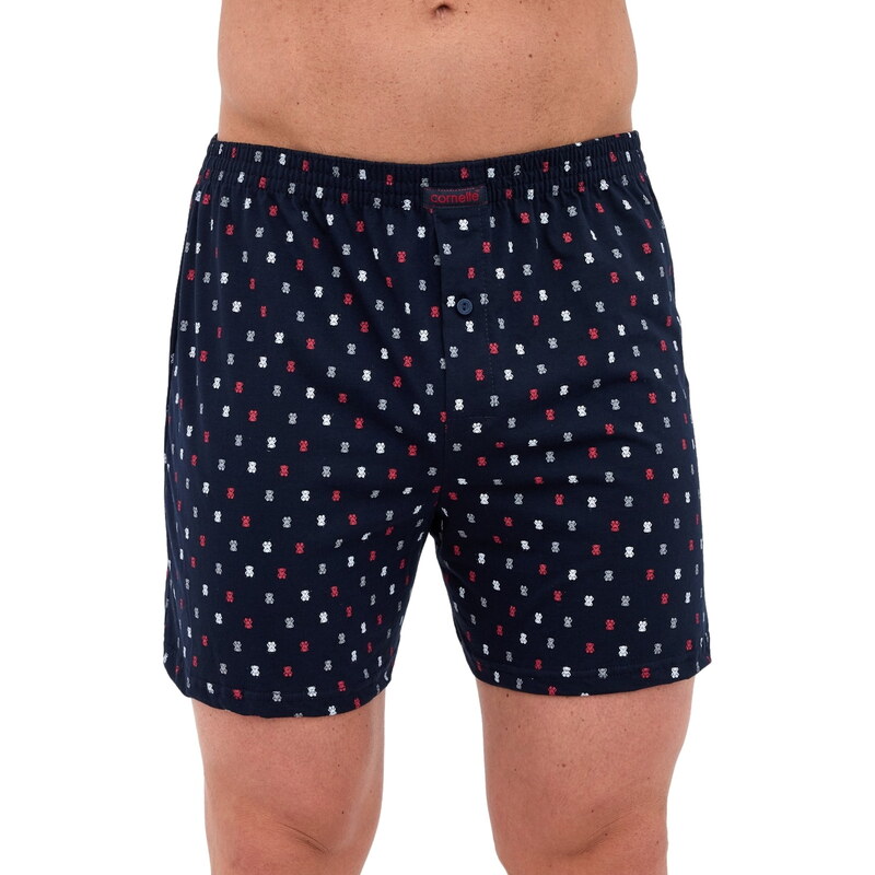 Pánské boxerky CORNETTE COMFORT 002/330 tmavě modrá
