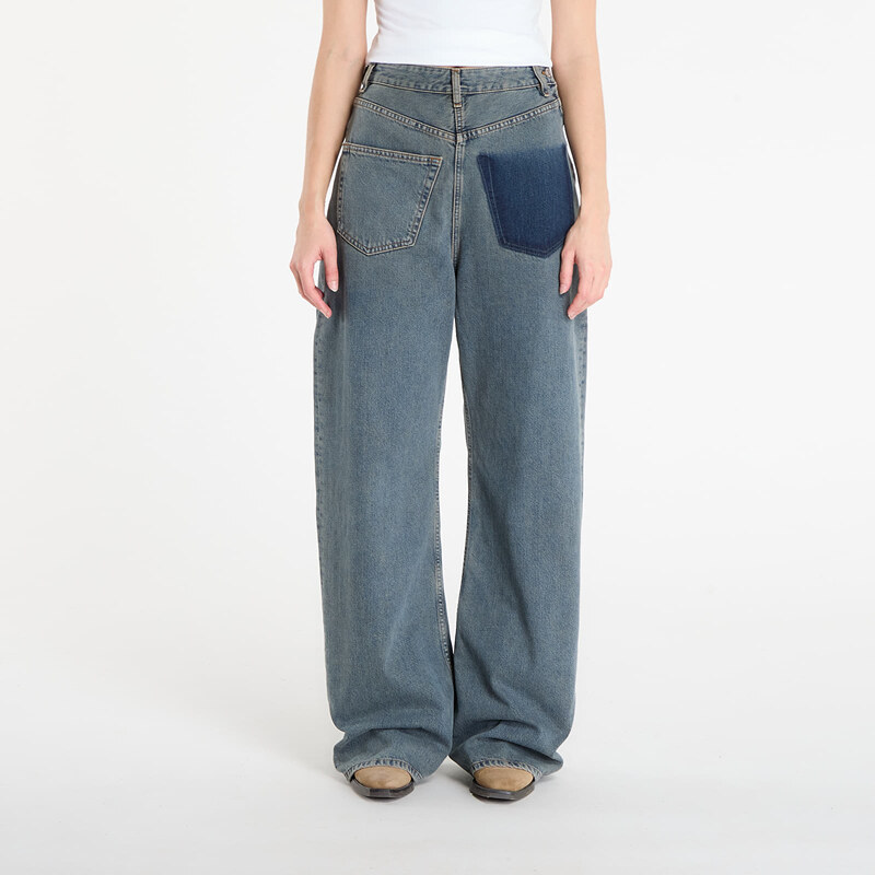 MM6 Maison Margiela Džíny MM6 Rtw Avp Pants 5 Pockets Light Grey