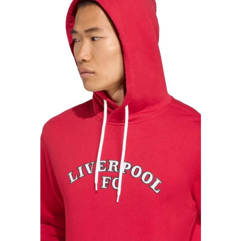 Pánská mikina Adidas Liverpool FC 25/26 US Pack červená