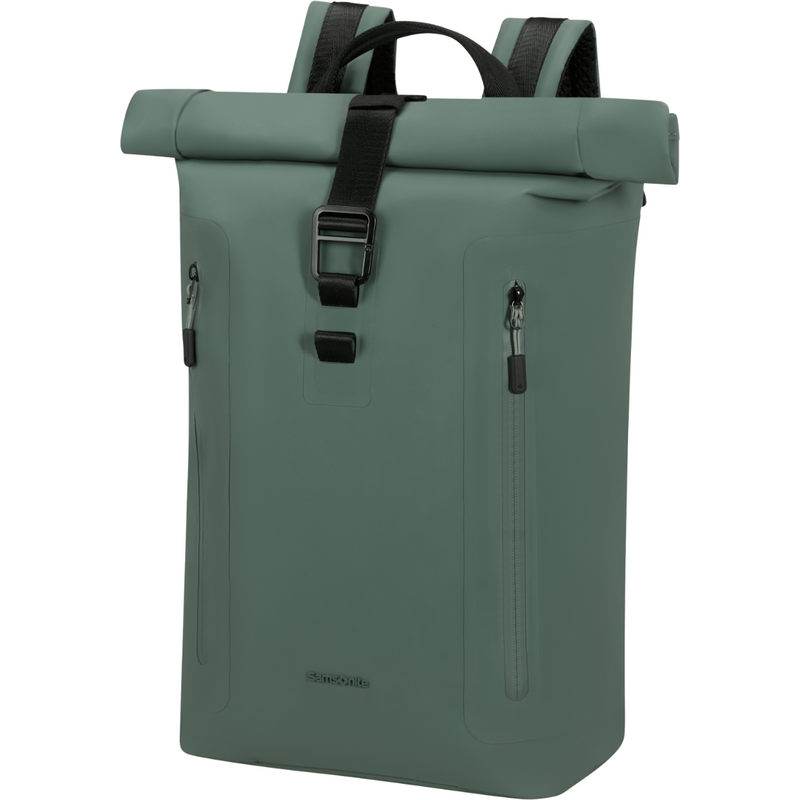 Samsonite COATIFY BIZ Rolltop Backpack 15.6 Green 23,5l