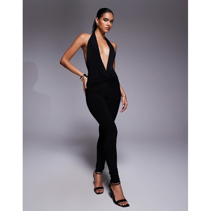 I.AM.GIA Natalia super soft slinky deep plunge twist detail
