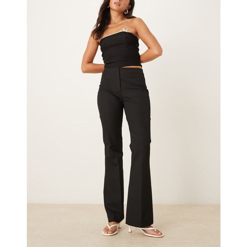 Abercrombie & Fitch curve love high rise slim bootcut trousers