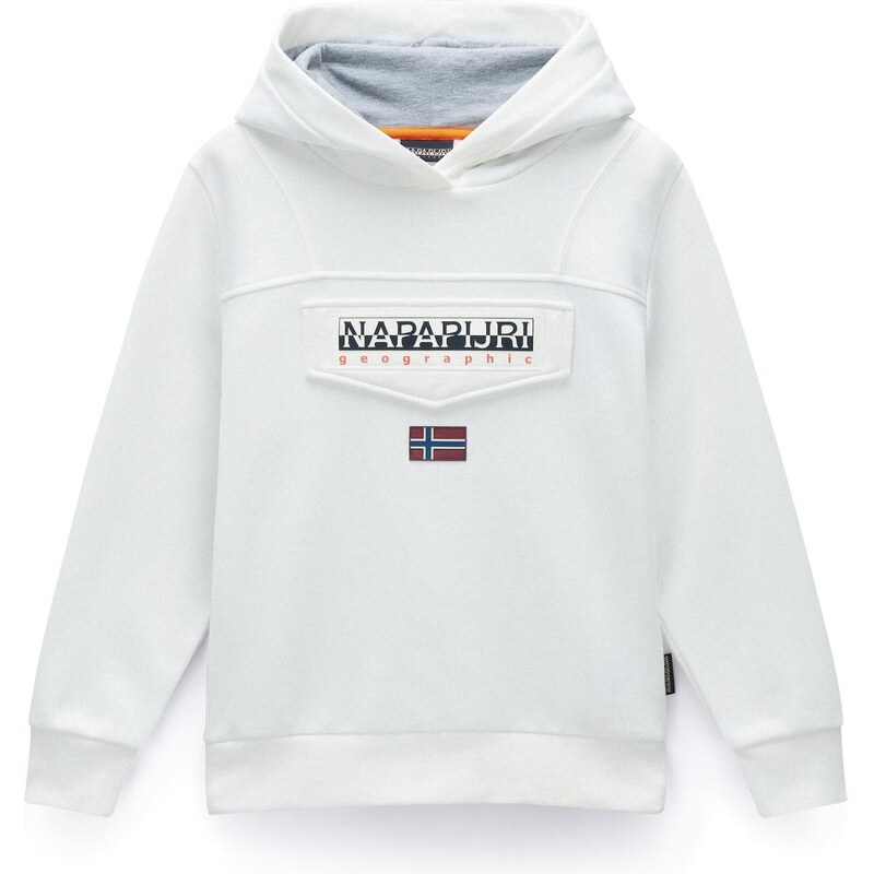 NAPAPIJRI Mikina Burgee W 3 modrá / tmavě červená / černá / bílá