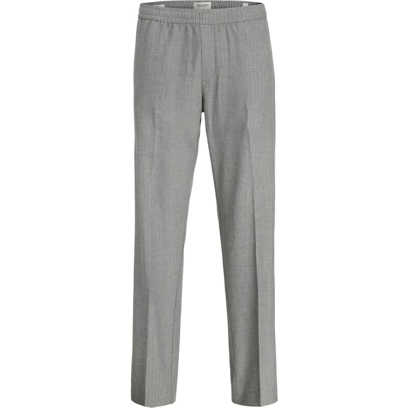 JACK & JONES Kalhoty JPSTKANE EDWIN šedý melír