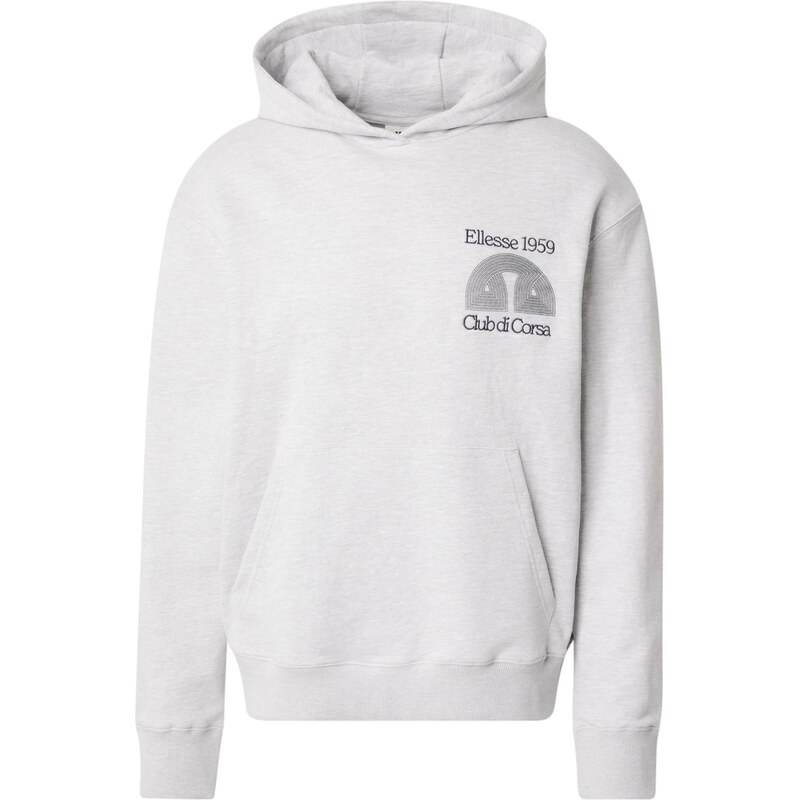 ELLESSE Mikina tmavě modrá / světle šedá