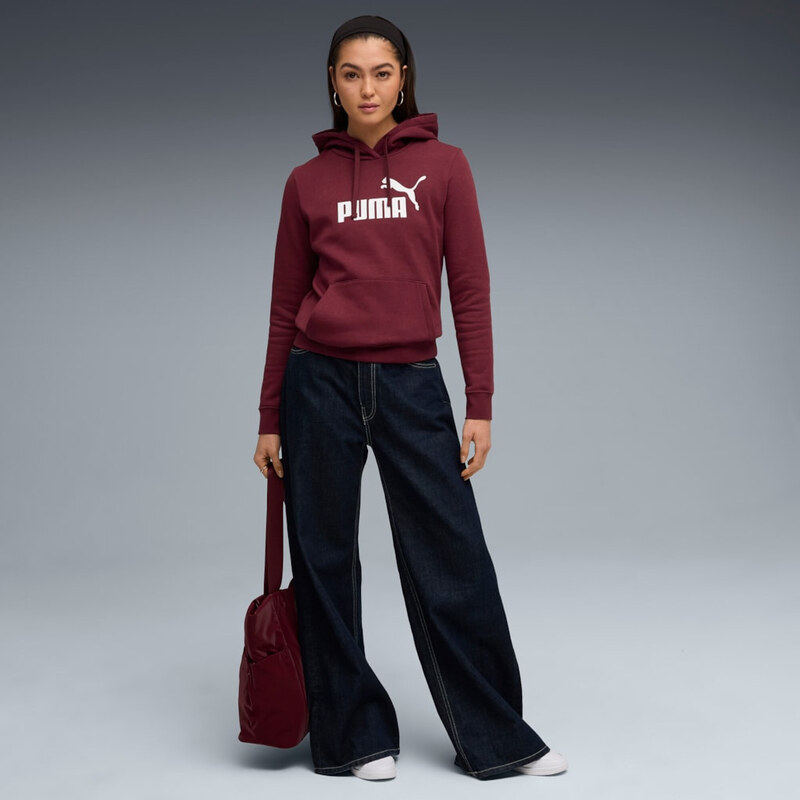 PUMA - ESS NO. 1 LOGO HOODIE FL (S) DÁMSKÁ BAVLNĚNÁ MIKINA