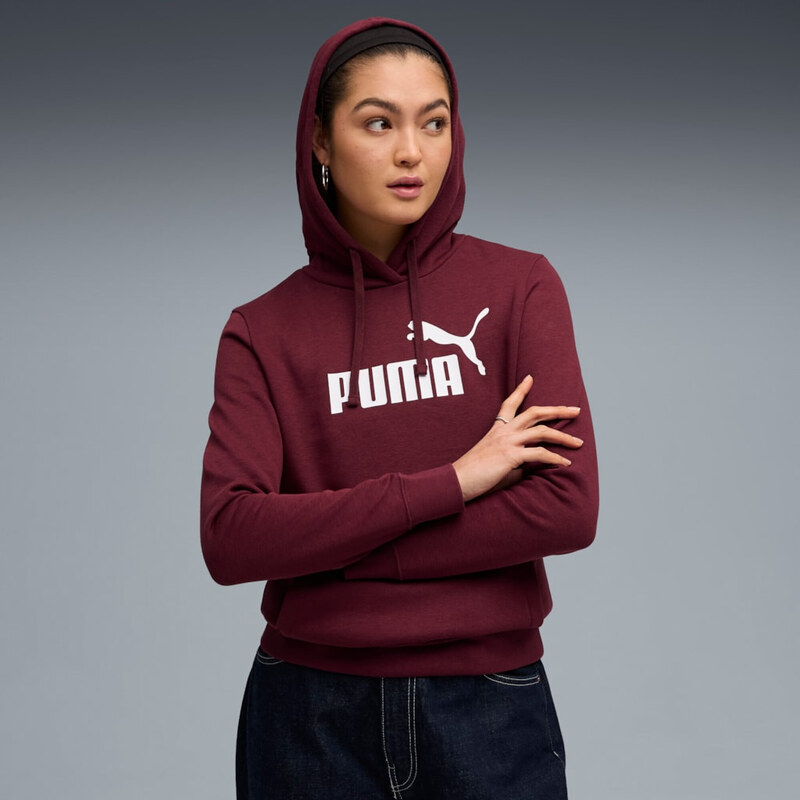 PUMA - ESS NO. 1 LOGO HOODIE FL (S) DÁMSKÁ BAVLNĚNÁ MIKINA