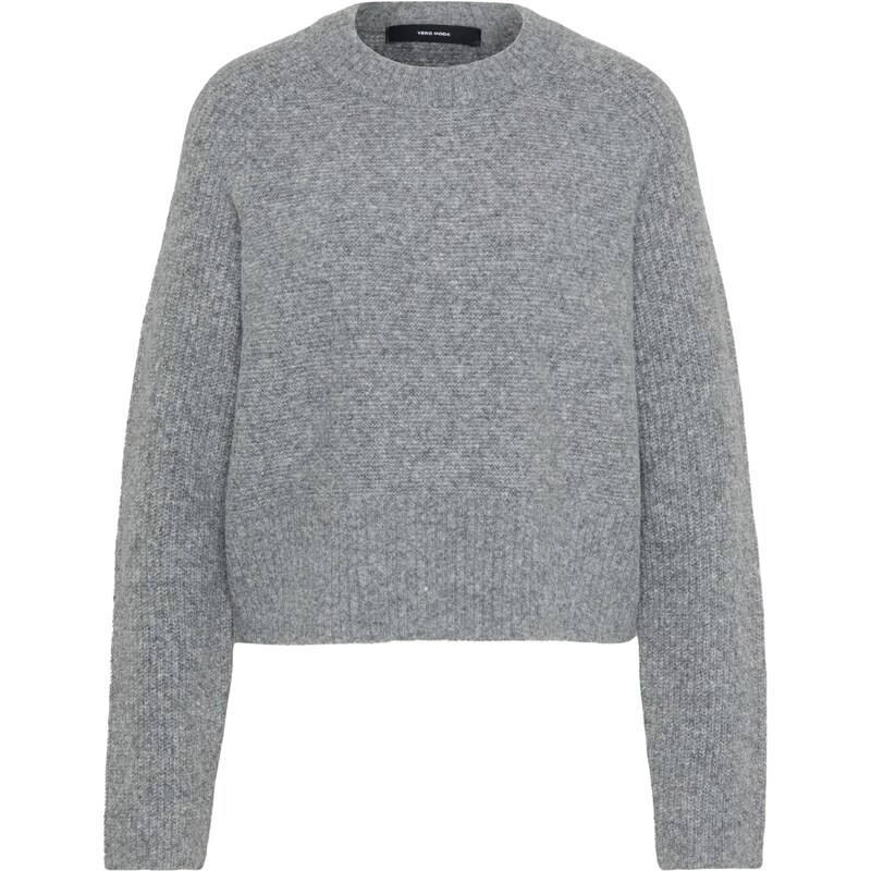 Vero Moda Tall Svetr VMBANG šedý melír