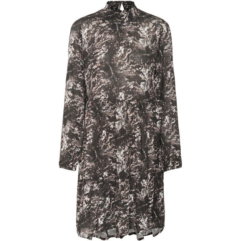 Kaffe Šaty KALinda černá / offwhite 108781013