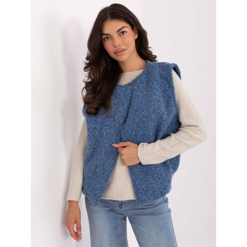 RUE PARIS Vest-IT-KZ-FL9622.29P-blue
