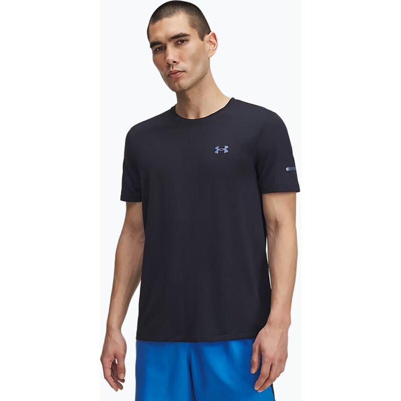 Pánské běžecká tričko Under Armour Seamless Stride washed navy