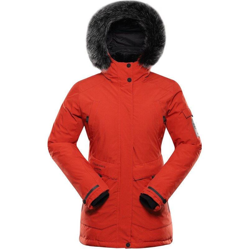 Dámská zimní bunda s membránou ptx ALPINE PRO WERDA 2 červená