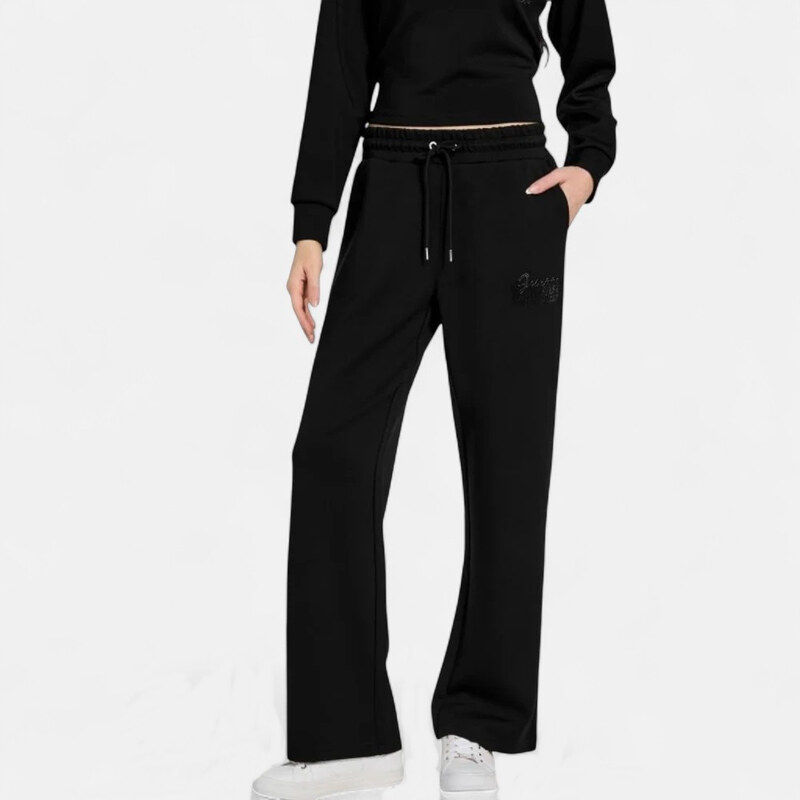 Dámské černé tepláky Guess M56423