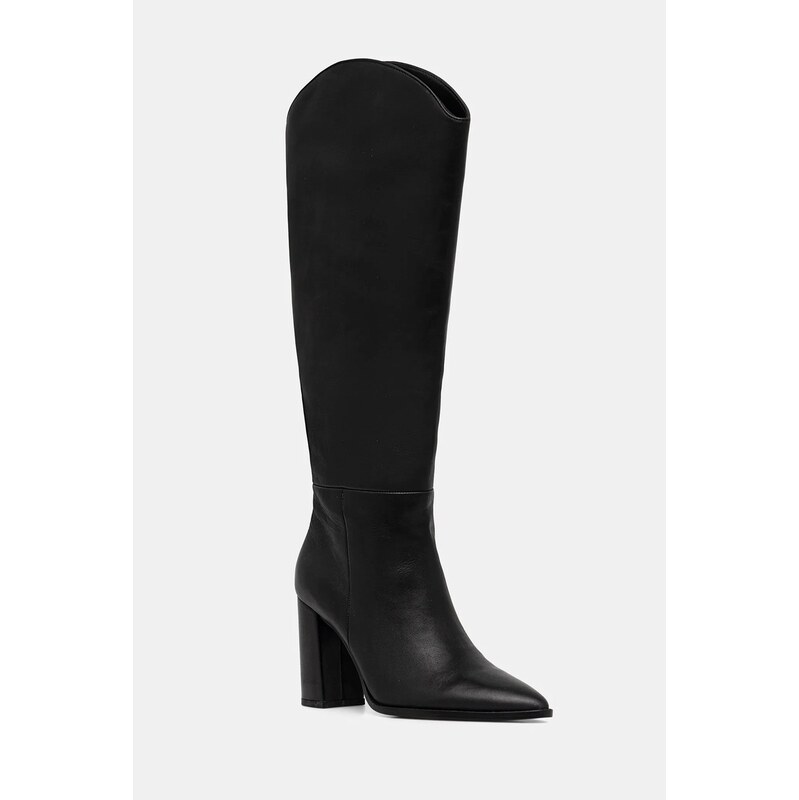 Steve Madden Kožené kozačky Steve Madden Bixby