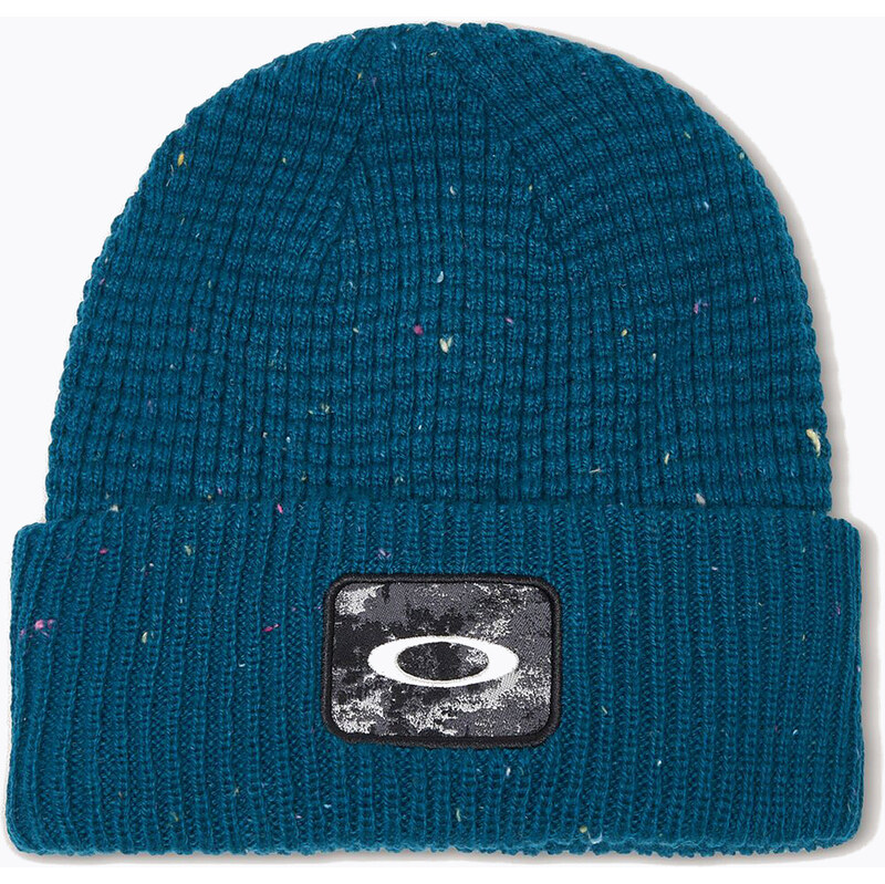 Zimní čepice Oakley Ellipse Patch Waffle New Balsam