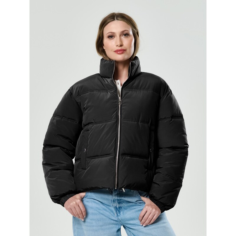 Sinsay - Puffer bunda s izolací - černá 108565449