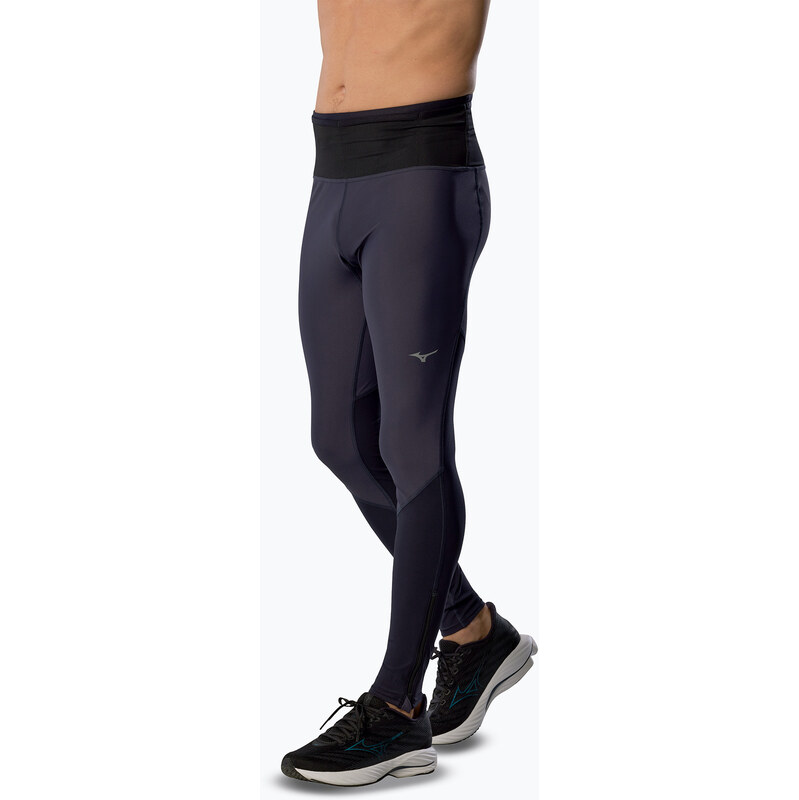 Pánské běžecké legíny Mizuno Trail Multipocket Long odyssey grey