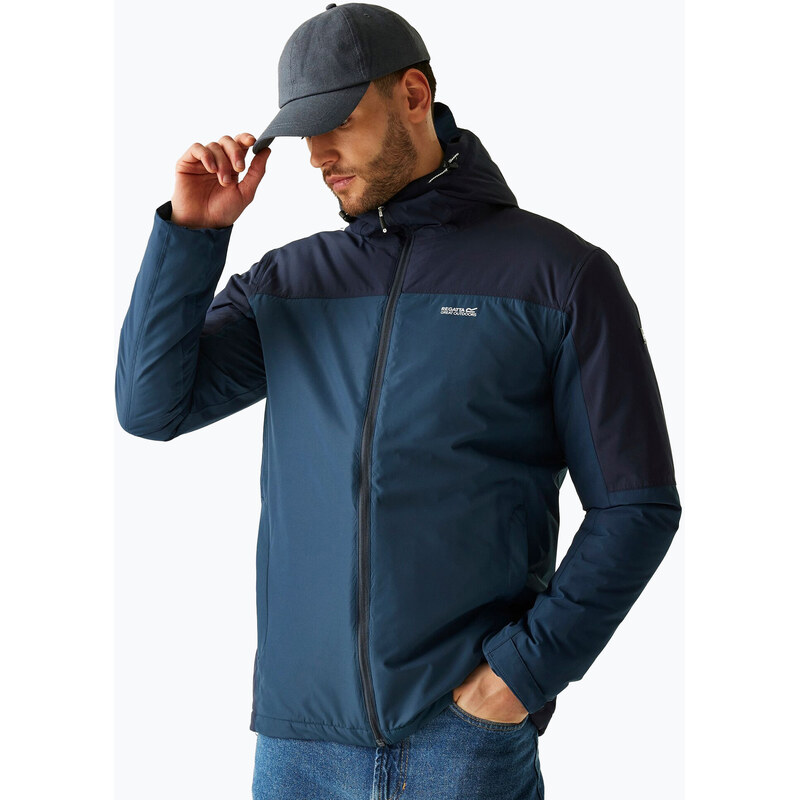 Pánská nepromokavá bunda REGATTA Thornridge moonlight denim/navy