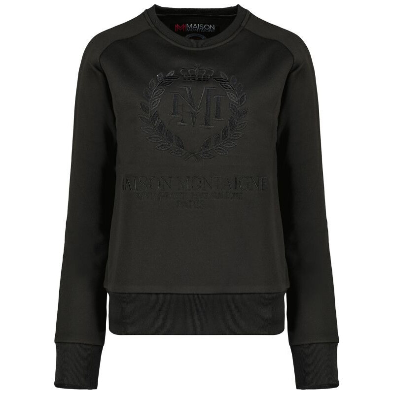 Maison Montaigne FIMOSAI BLACK MT LADY 016 mikina (RBMWW6412F/MM-NOIR) 108587207