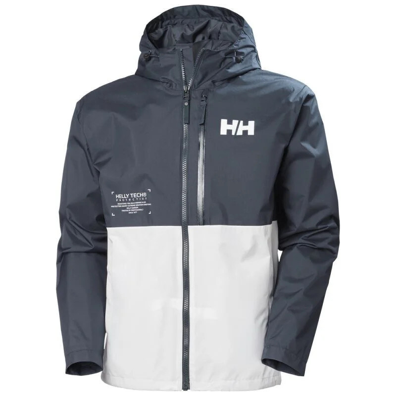 Pánská bunda Active Pace M 53085 598 Tmavě šedá s bílou - Helly