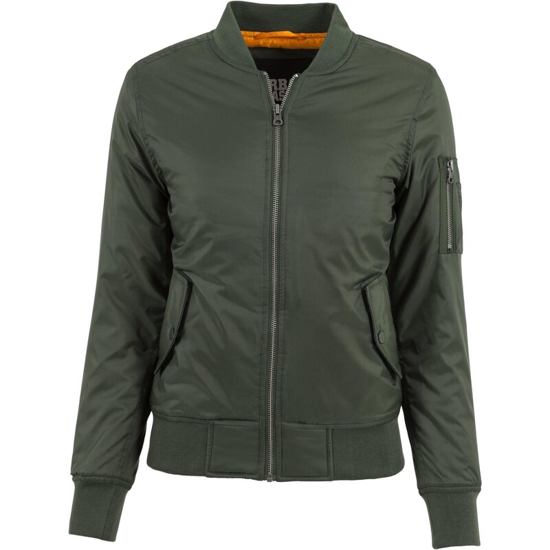 Urban Classics Přechodná bunda zelená 72196473