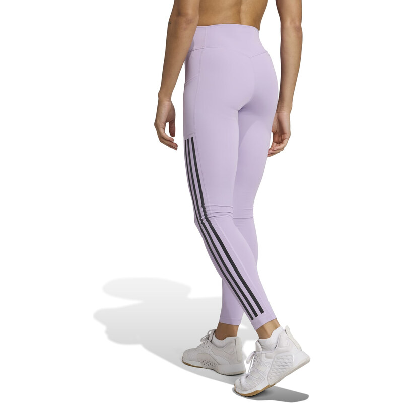 Dámské Legíny ADIDAS OPT 3S 1/1 L JX4790 – Fialová
