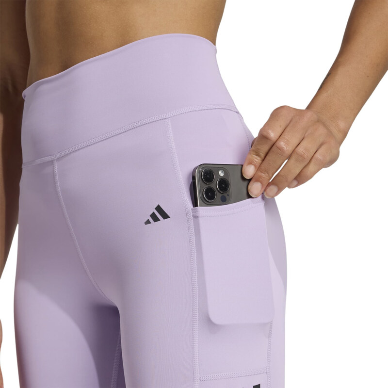 Dámské Legíny ADIDAS OPT 3S 1/1 L JX4790 – Fialová
