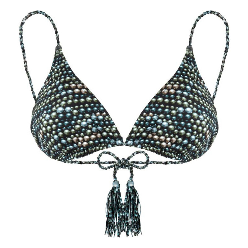PLAVKY VILEBREQUIN WOMEN ROPE TRIANGLE BIKINI TOP PEARL 114998965
