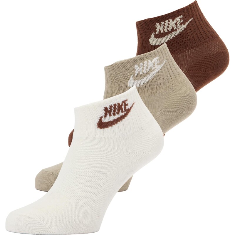 Nike Sportswear Ponožky Everyday Essential hnědá / cappuccino /