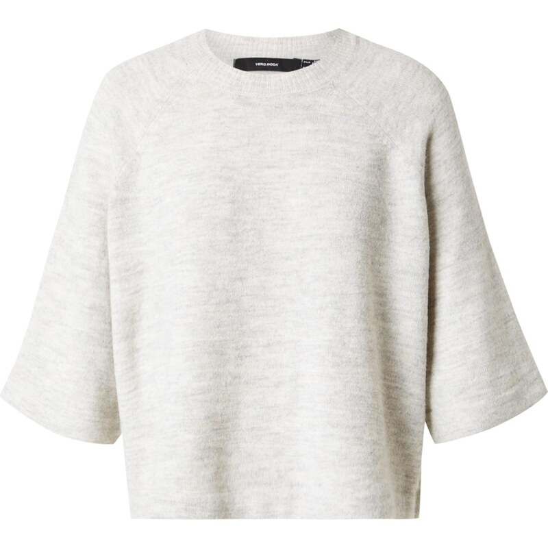VERO MODA Svetr 'VMLefile' šedý melír