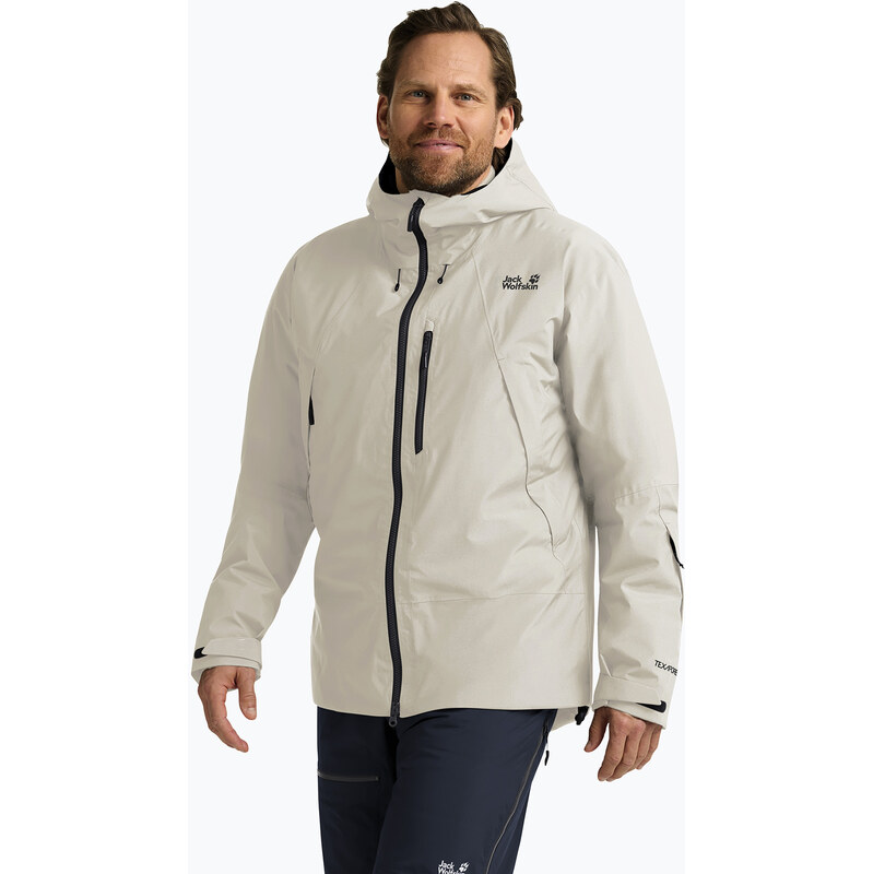 Pánská lyžařská bunda Jack Wolfskin Flowline Pro 2L Ins pale
