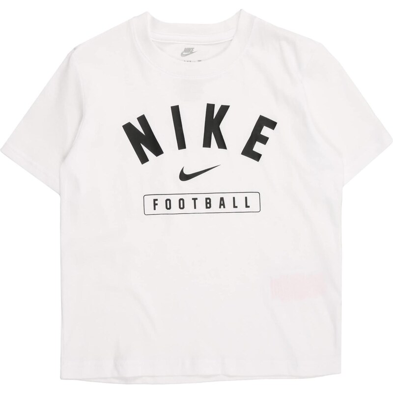Nike Sportswear Tričko černá / bílá