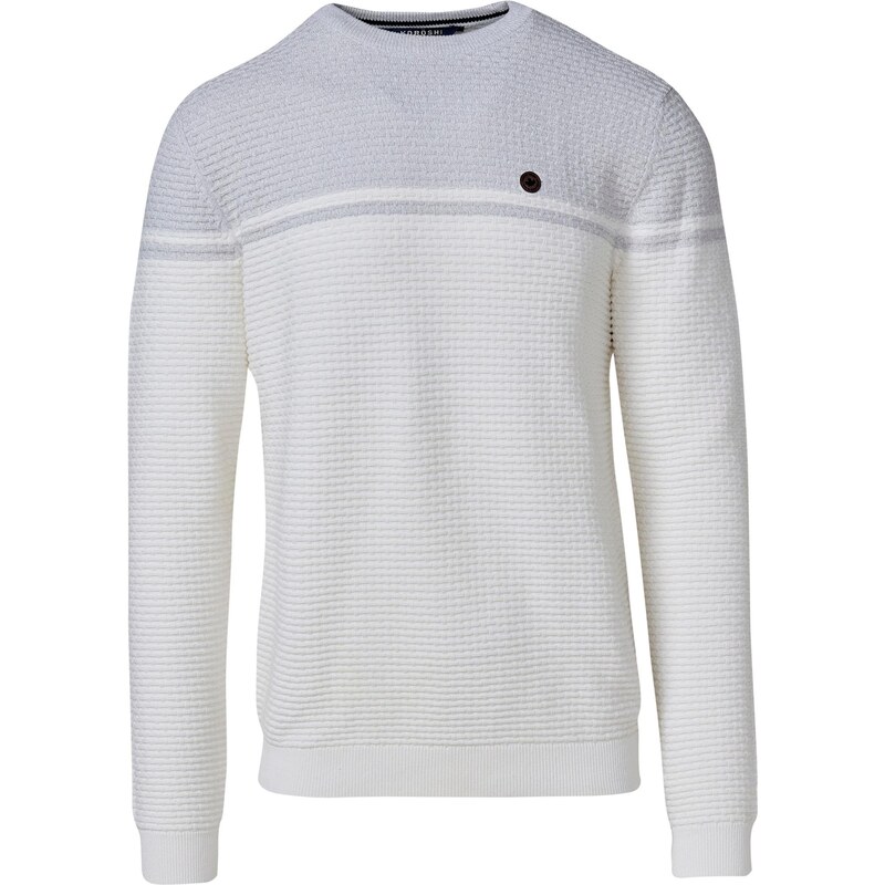 KOROSHI Svetr světle šedá / offwhite 108775626