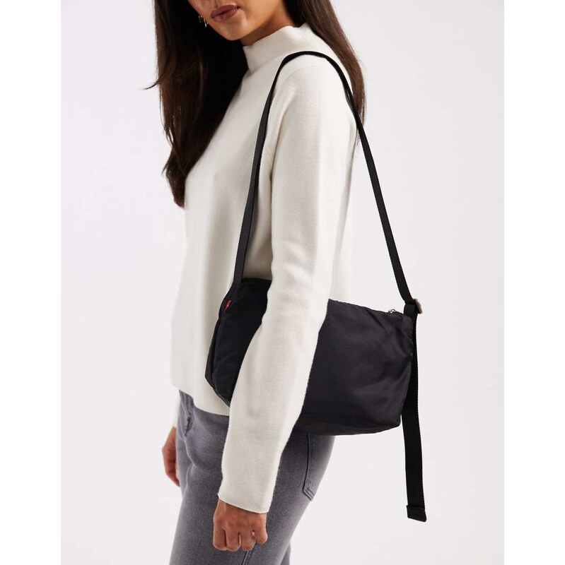 Levis Ali small nylon shoulder bag in black
