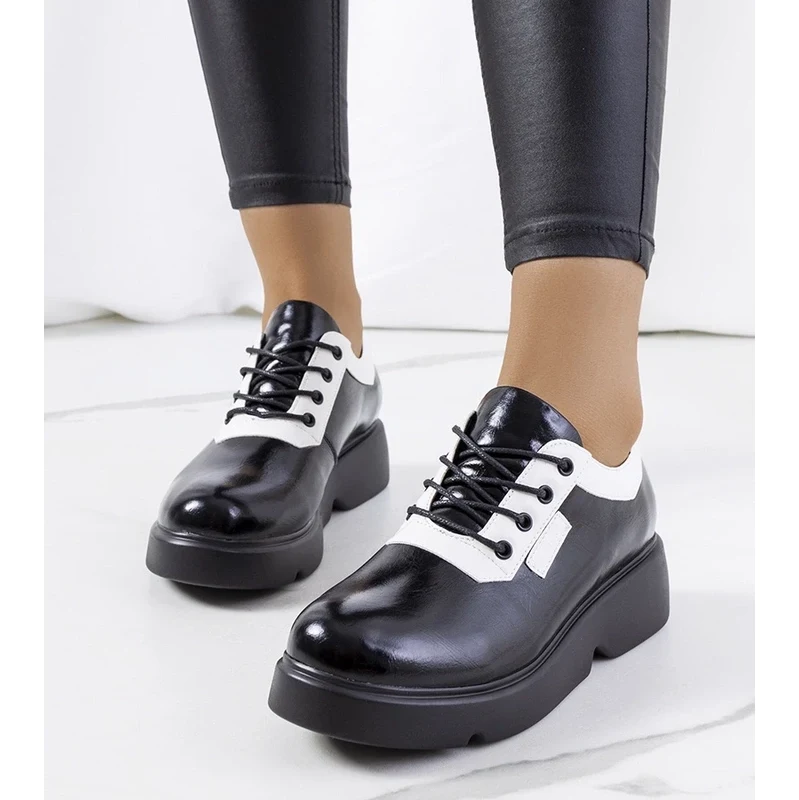 Gemre Black Oxford shoes Parram 108598152