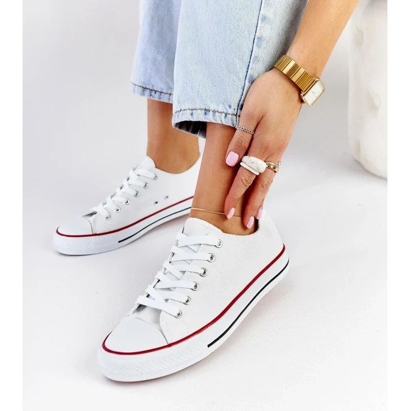 D/CEO Gemre White fabric sneakers Anthony 108967431