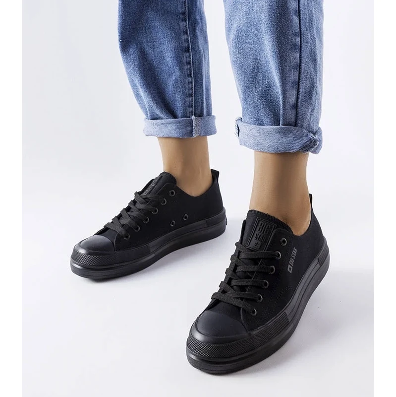 Black platform sneakers Big Star 108967255