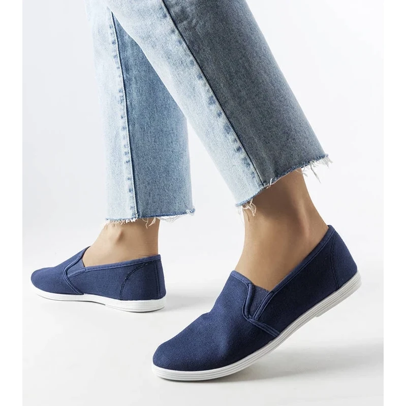 Gemre Navy fabric sneakers Quincy 108967315
