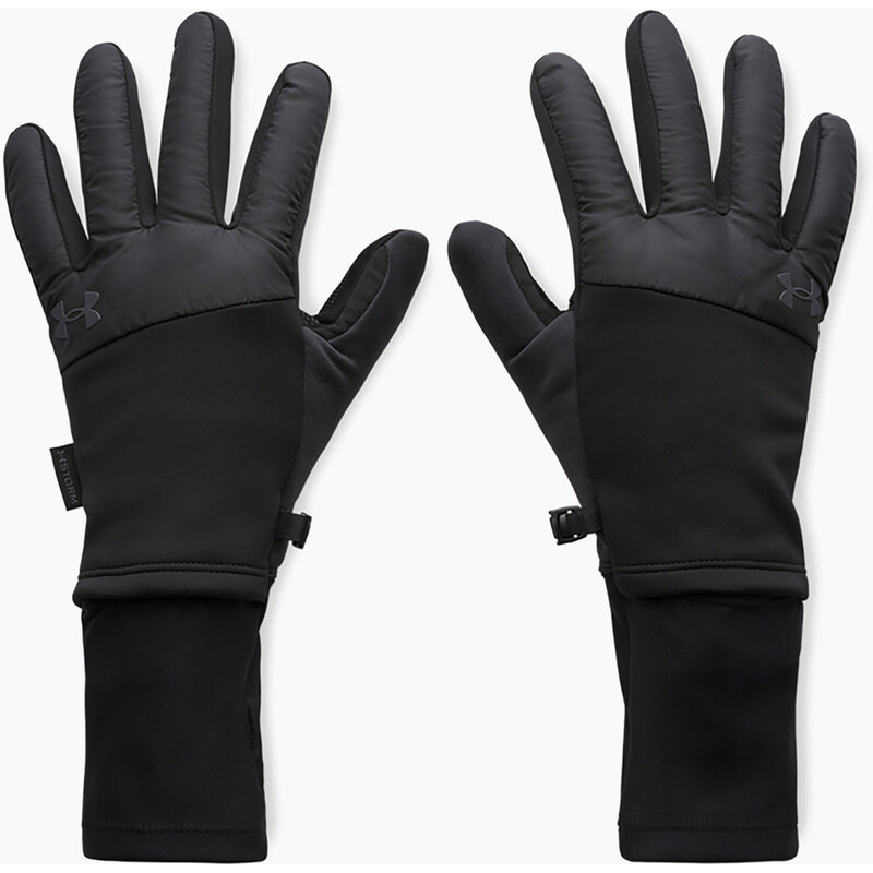 Pánské běžecké rukavice Under Armour Storm Fleece Run black