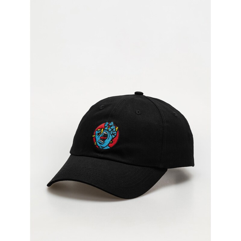 Santa Cruz Hand Dot Cap (black)černá