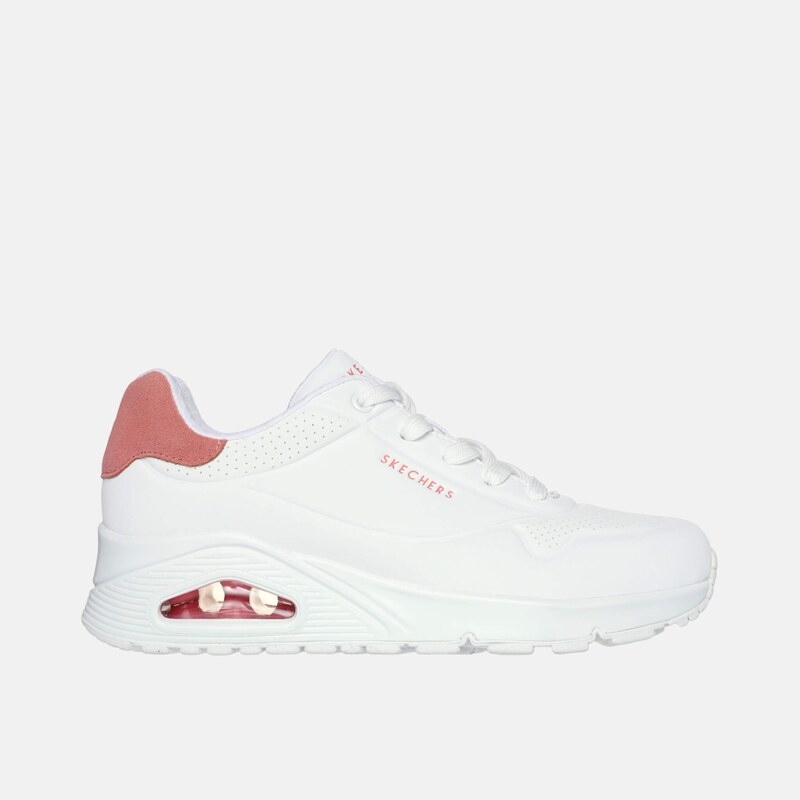 Dámské bílé tenisky Skechers Uno - Pop Back 108613916