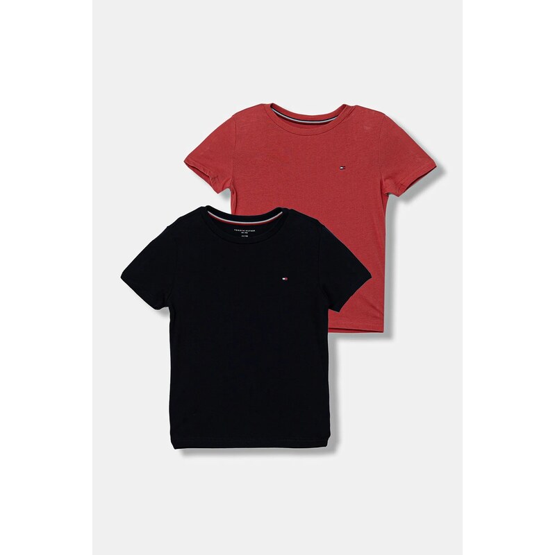 Tommy Hilfiger Dětské bavlněné tričko Tommy Hilfiger 2-pack