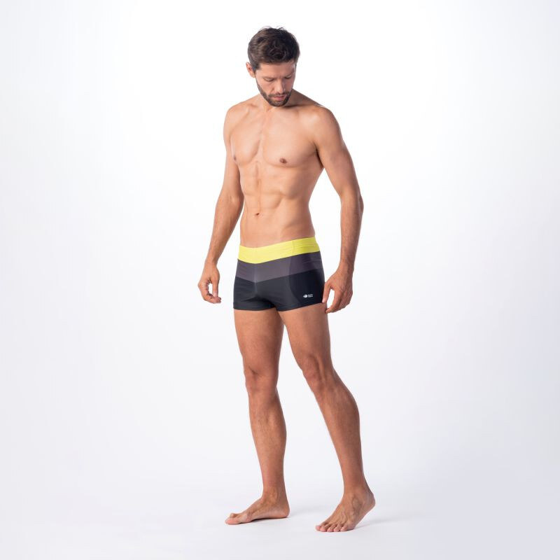 Pánské plavkové boxerky Stripe M model 18026678 - AquaWave