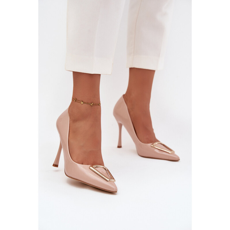 Lodičky na jehlovém podpatku model 217849 Step in style
