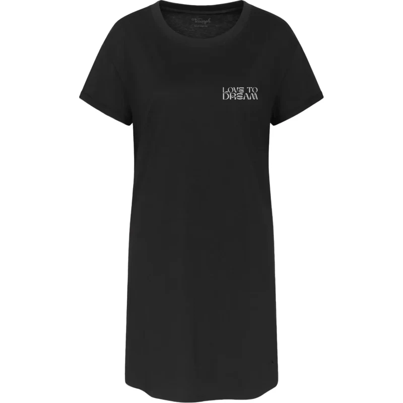 Dámská noční košile Nightdresses NDK X - BLACK - černá 0004 - TRIUMPH 114869771