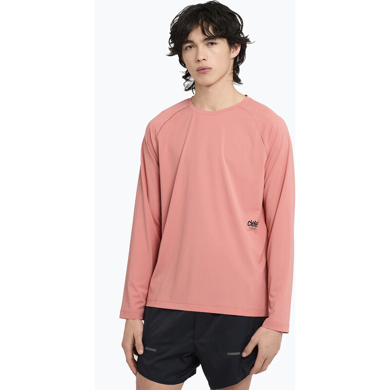 Pánské běžecké tričko Longsleeve Ciele Athletics DLY blossom