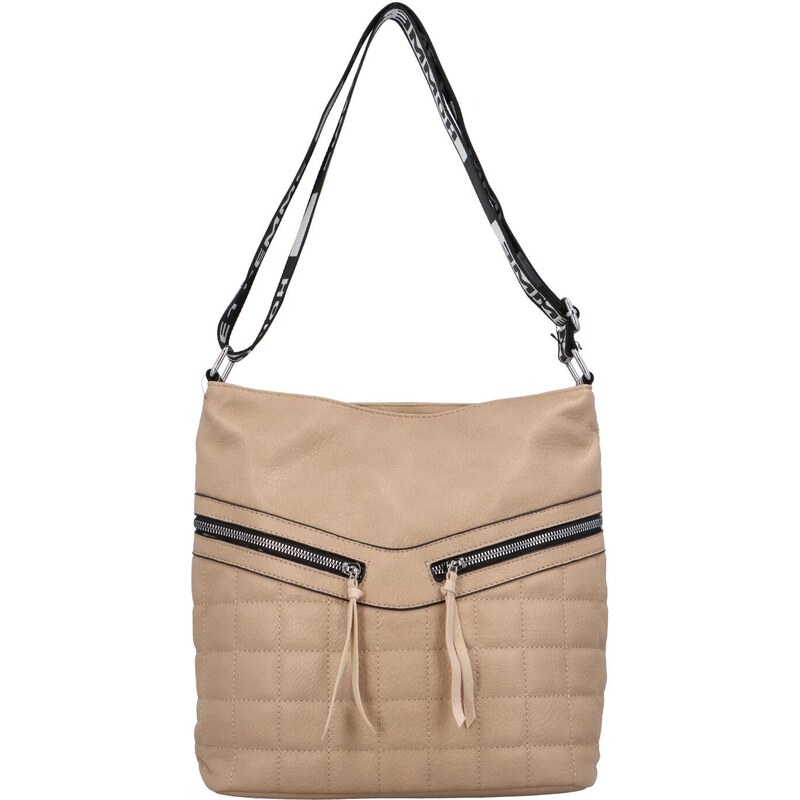 NEW BERRY Dámská koženková crossbody taška s výrazným prošíváním Accor 110583121