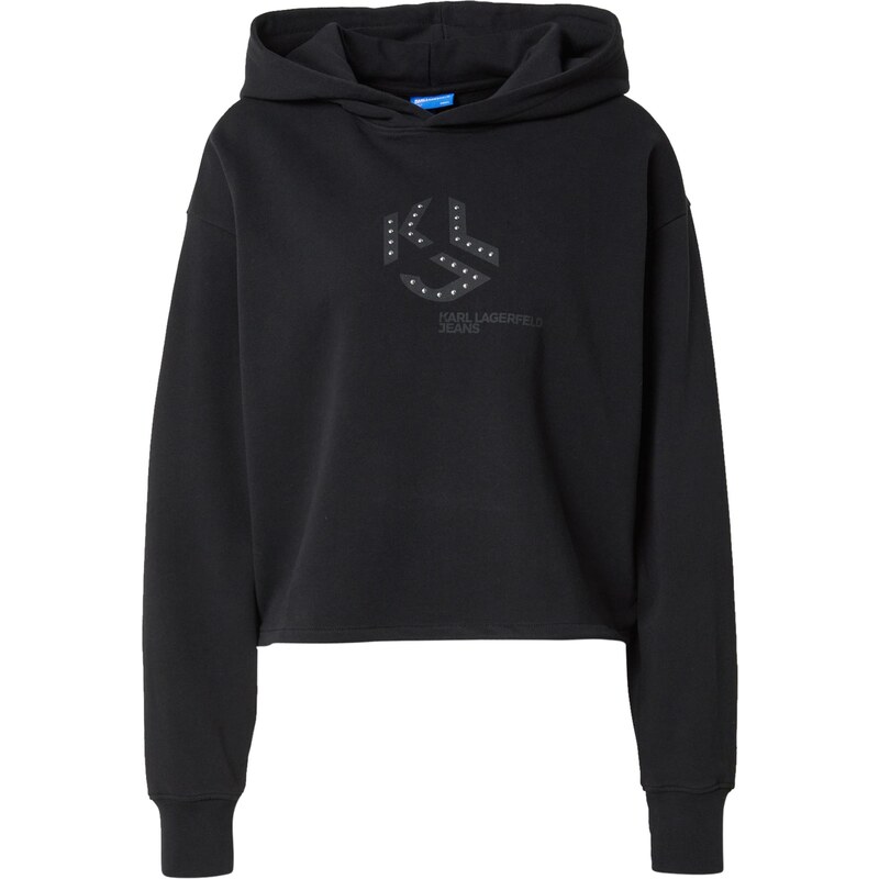KARL LAGERFELD JEANS Mikina jedle / černá