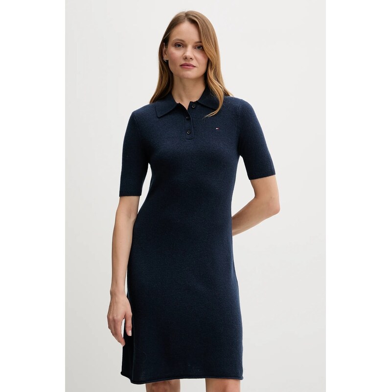 Tommy Hilfiger Vlněné šaty Tommy Hilfiger