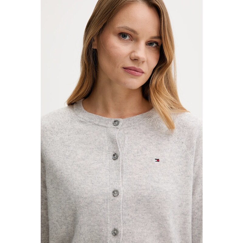 Vlněný kardigan Tommy Hilfiger